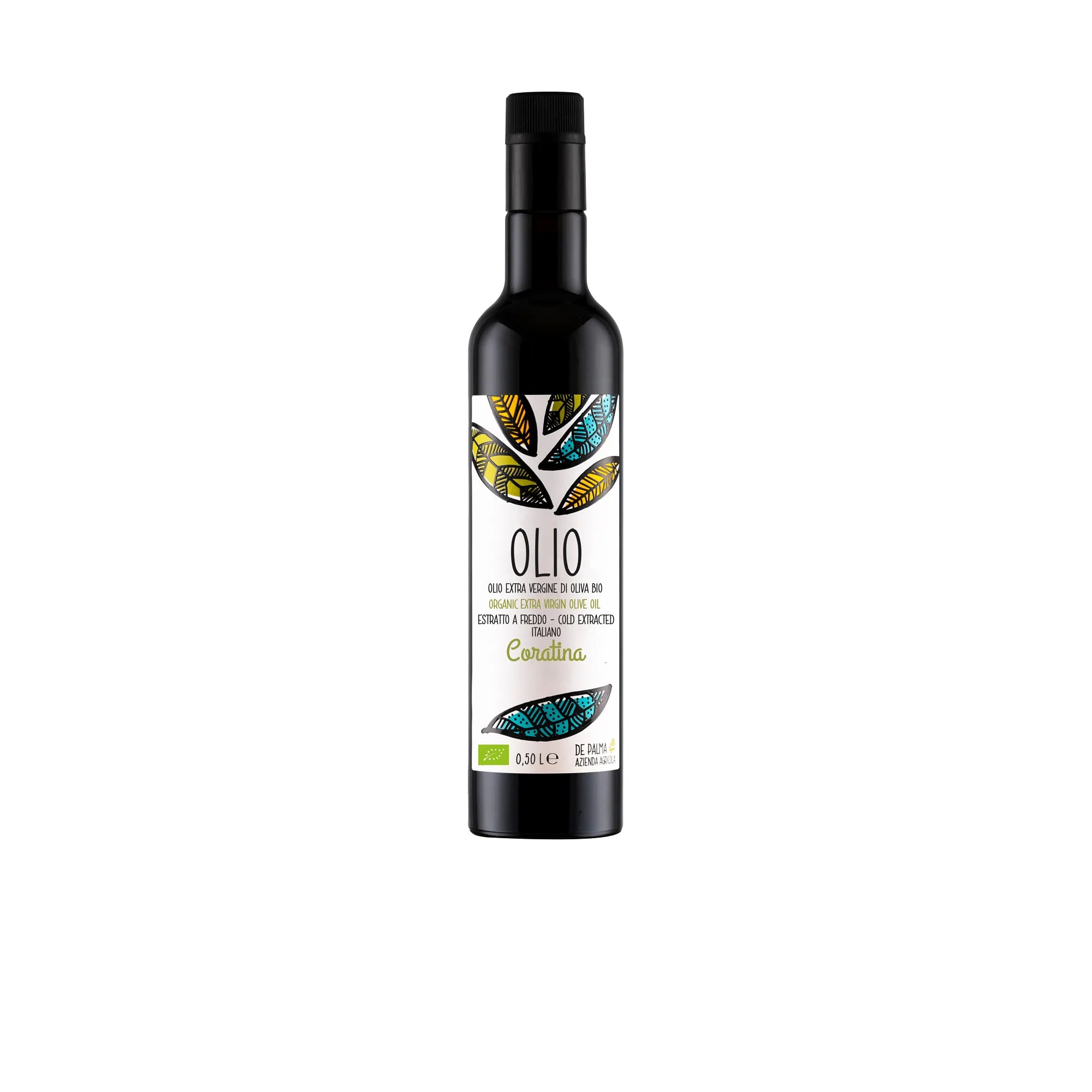 Olio Extravergine d'oliva bio - Bottiglia Coratina (250 ml)