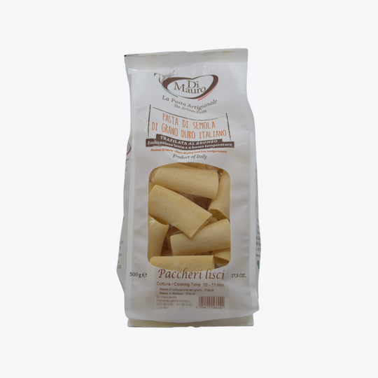 Paccheri lisci Semola di grano duro